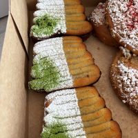 Vegan pastriess  at Kostki in Warsaw