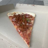   at Green Oven Pizza in New York City