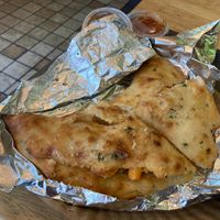Vegan Calzone at Green Oven Pizza in New York City