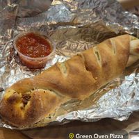   at Green Oven Pizza in New York City