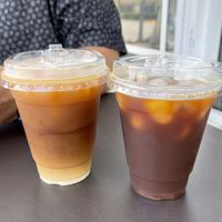Iced coffee. Delish!  at PAC Pastries in Wilton Manors