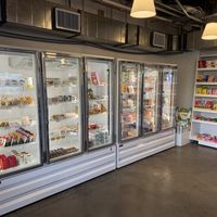 Refrigerated options  at BESTIES Vegan Paradise - The Market in Los Angeles
