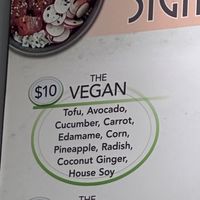 Menu   at Dash Poké Co. in Mobile