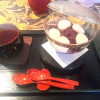 Zenzai froid at Urushi No Mi - 漆の実 in Kanazawa