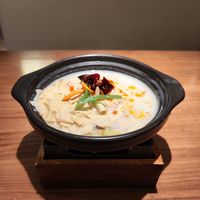 vegetable tofu soup at Xīn Chéng Shàn Shí (Xin Bai Store) - 心澄善食(新百店) in Nanjing