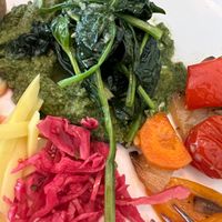 Hummus plate at BLU - 블루서울 in Seoul