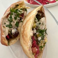 Pocket sandwich  at BLU - 블루서울 in Seoul