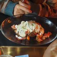 Greek lemon falafel at BLU - 블루서울 in Seoul