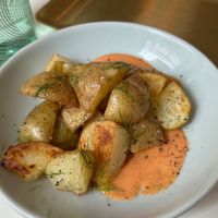 Sriracha potatoes at BLU SEOUL - 블루서울 in Seoul