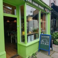 Front of shop at The Kindness Kitchen at The Good Heart in Frome