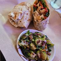 Power wrap with seasonal vegetable (Specify vegan) at The Swamp Restaurant in Gainesville