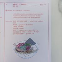 Menu at Komichi in Pays De La Loire