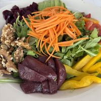 Fresh salad   at Vegan Tierra  in North Miami