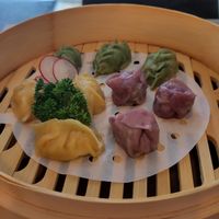 Specify vegan/vegetarian version, they have also non-veg! at San Ren Xing (Three People Walking) in Ghent