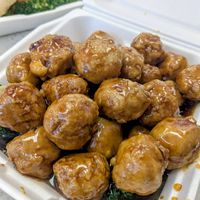 Vegan orange chicken, probably my favorite in L.A. right now 9/10 at Good China in Los Angeles