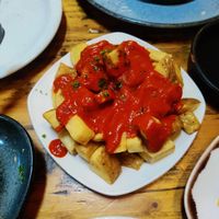 Patatas Bravas at Casa Naranjo in England