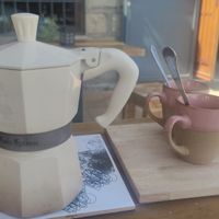 Café , de cafetera italiana at Terralma Cocina Viva in Madrid