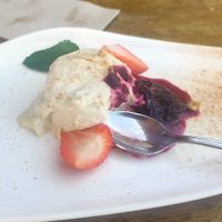 Panacotta at Terralma Cocina Viva in Madrid