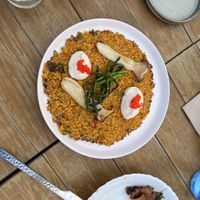 Socarrat , setas  at Terralma Cocina Viva in Madrid