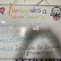 Menu 12 Soles  at Veguie House Godmy's - Veggie Saludable in Urubamba