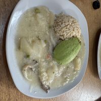 Pumpkin stew  at Veguie House Godmy's - Veggie Saludable in Urubamba