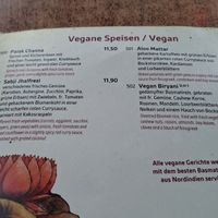 Vegan options at Amber in Berlin