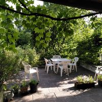 terrace at Moosmuehle in Hefenhofen