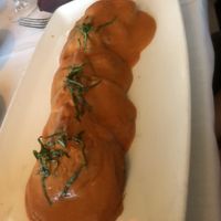 Walnut vegan Ravioli  at Panevino in Las Vegas