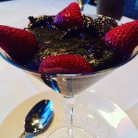 Vincenzo’s Decadent Chocolate Pudding at Panevino in Las Vegas