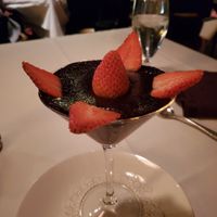 Vegan Chocolate Pudding at Panevino in Las Vegas