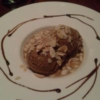 chocolate gelato at Panevino in Las Vegas