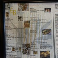Menu   at Eurasian Bistro in Pensacola