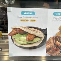Vegana arepa menu item  at Arepa Zone in Washington