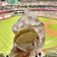 Vegana arepa. Yum!  at Arepa Zone in Washington