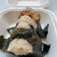 Teriyaki tofu and Miso Nasu at Onigilly in Santa Clara