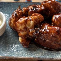 Cauliflower bites  at Hideaway @ The House of Food ltd in Bridlington