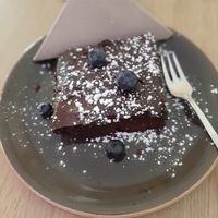 Warm Brownie at Daddy Longlegs in Munich
