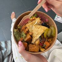 Build your own salad bowl  at Fuel and Co in Birkirkara