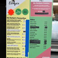 Menu of Ms Earlyns at Ms Earlyn's in Gravesend