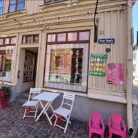 Store outside at Nellys Karameller  in Gothenburg