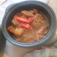 Braised jackfruit - 6/10 not a fan of it too much at Ngon Vegan Bistro & Cafe in Can Tho