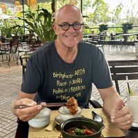 It’s a good size restaurant although I had my dinner very early   at Ngon Vegan Bistro & Cafe in Can Tho