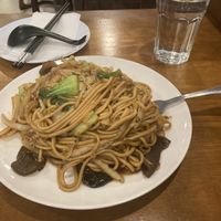 Vegetable noodles   at Dunhuang in New York City