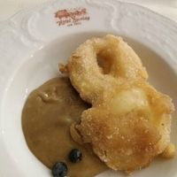 Apfelbeignets at Hotel Nicolay in Zeltingen-rachtig