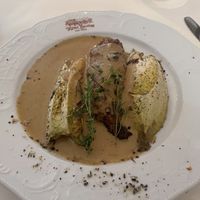 'Frikandel’ and chicory   at Hotel Nicolay in Zeltingen-rachtig