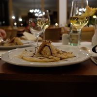 Pancake with toffee ice cream at Hotel Nicolay in Zeltingen-rachtig