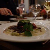 Broad beans with Seitan at Hotel Nicolay in Zeltingen-rachtig