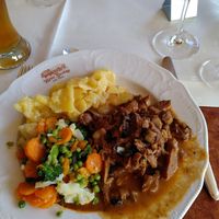 Old school german food at Hotel Nicolay in Zeltingen-rachtig