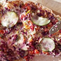 Flammkuchen- sehr lecker at Hotel Nicolay in Zeltingen-rachtig