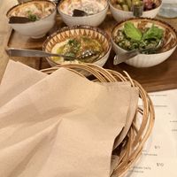 Cold Mezze pick 5  at Levant in Petaluma